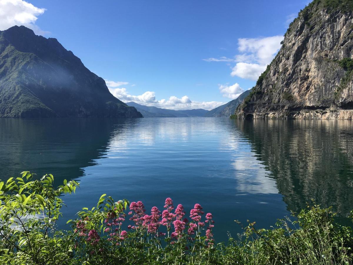 Irina'S House With View On Like And Swimming Pool Apartment Riva di Solto Luaran gambar
