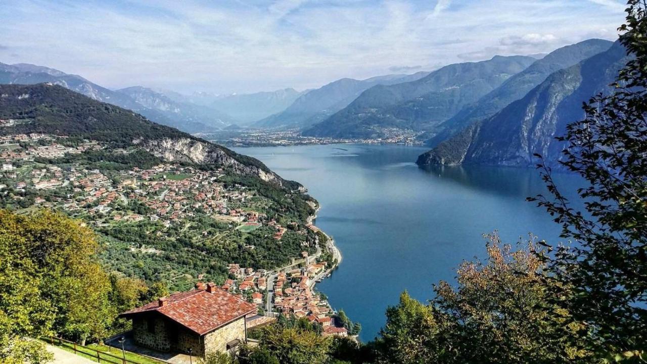 Irina'S House With View On Like And Swimming Pool Apartment Riva di Solto Luaran gambar