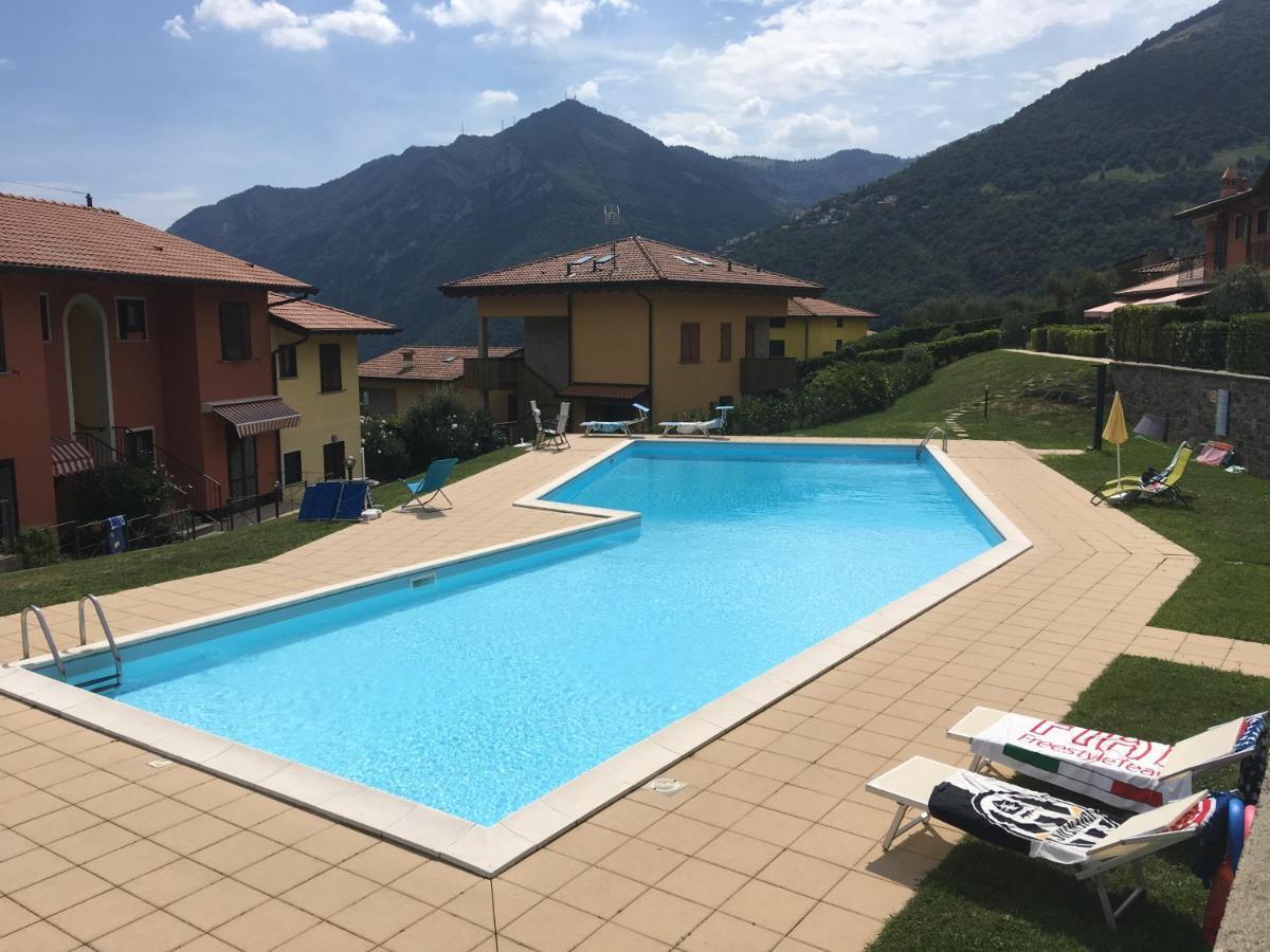 Irina'S House With View On Like And Swimming Pool Apartment Riva di Solto Luaran gambar