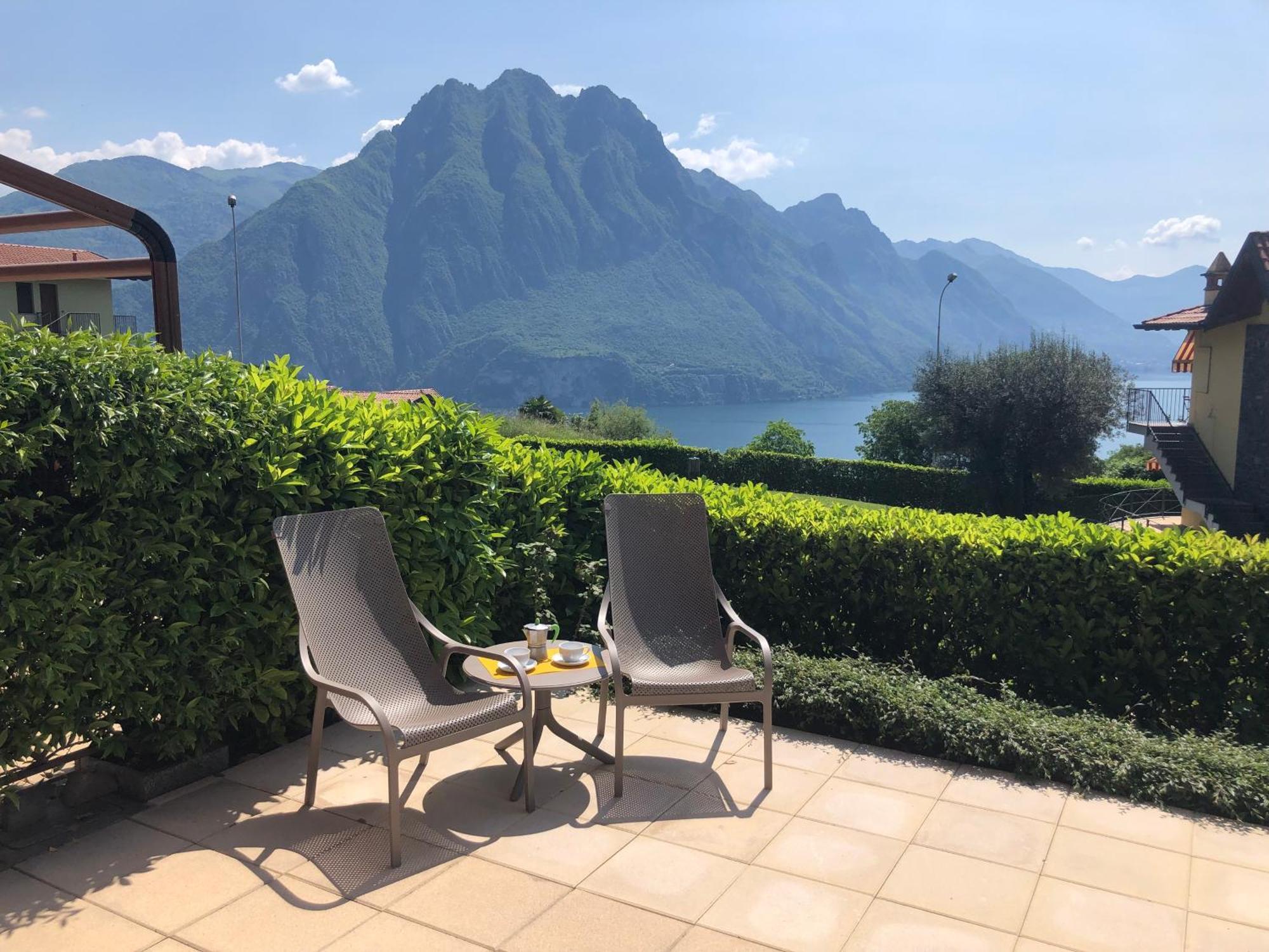 Irina'S House With View On Like And Swimming Pool Apartment Riva di Solto Luaran gambar