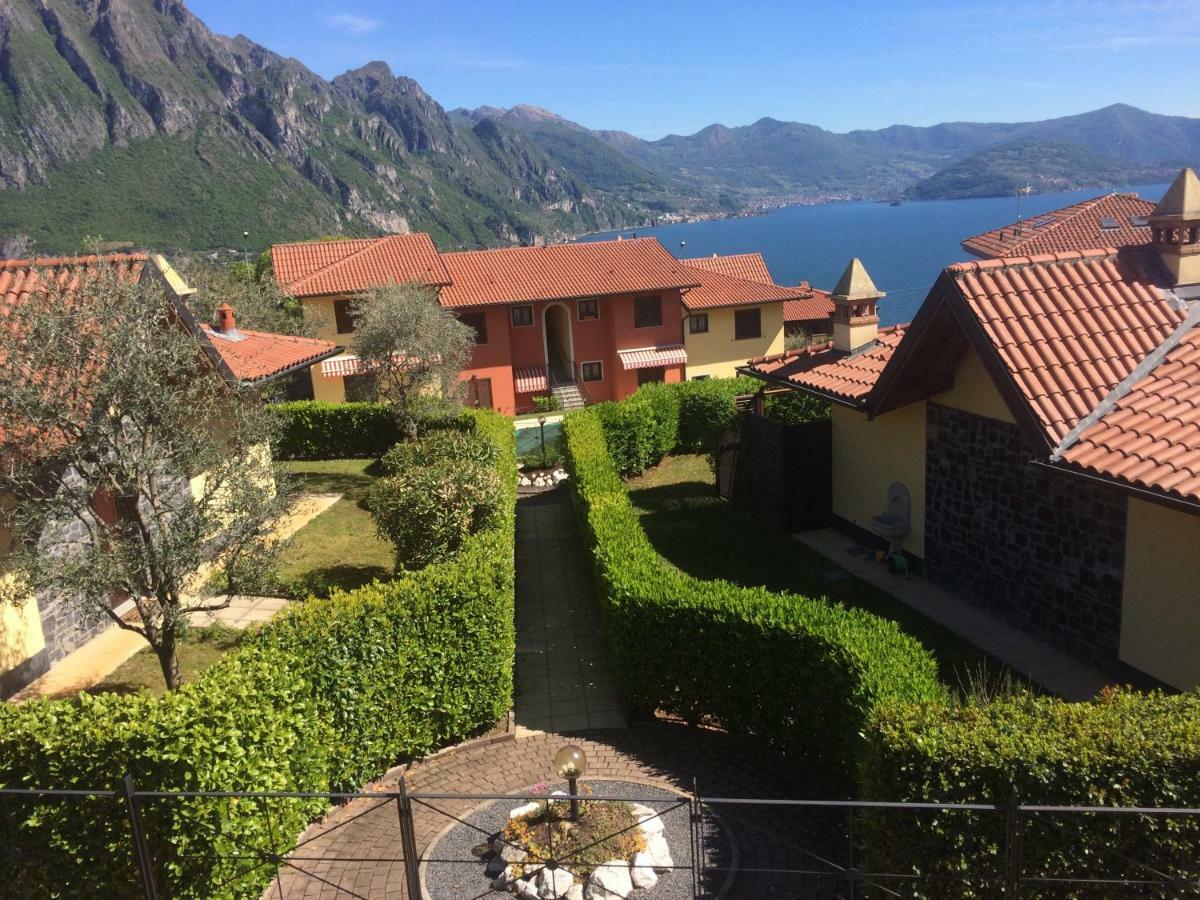 Irina'S House With View On Like And Swimming Pool Apartment Riva di Solto Luaran gambar